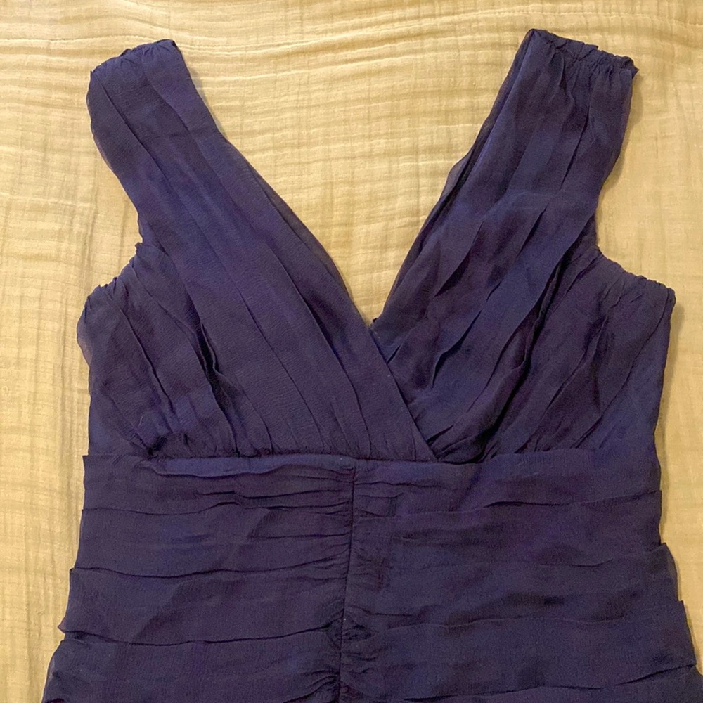 Tadashi Shoji Silk Chiffon Bandage Dress Size 14
